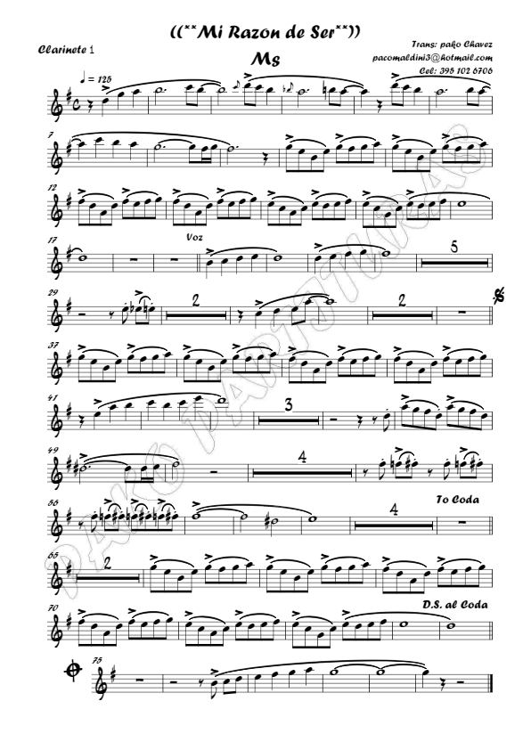 La imagen puede contener una previsualizacion de una partitura